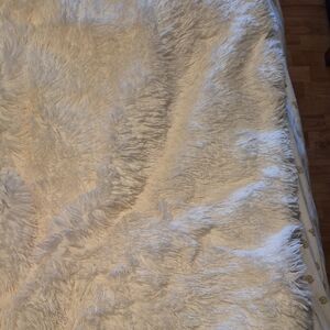 Luxurious Cream Faux Fur Pillow Cases Set Of 2